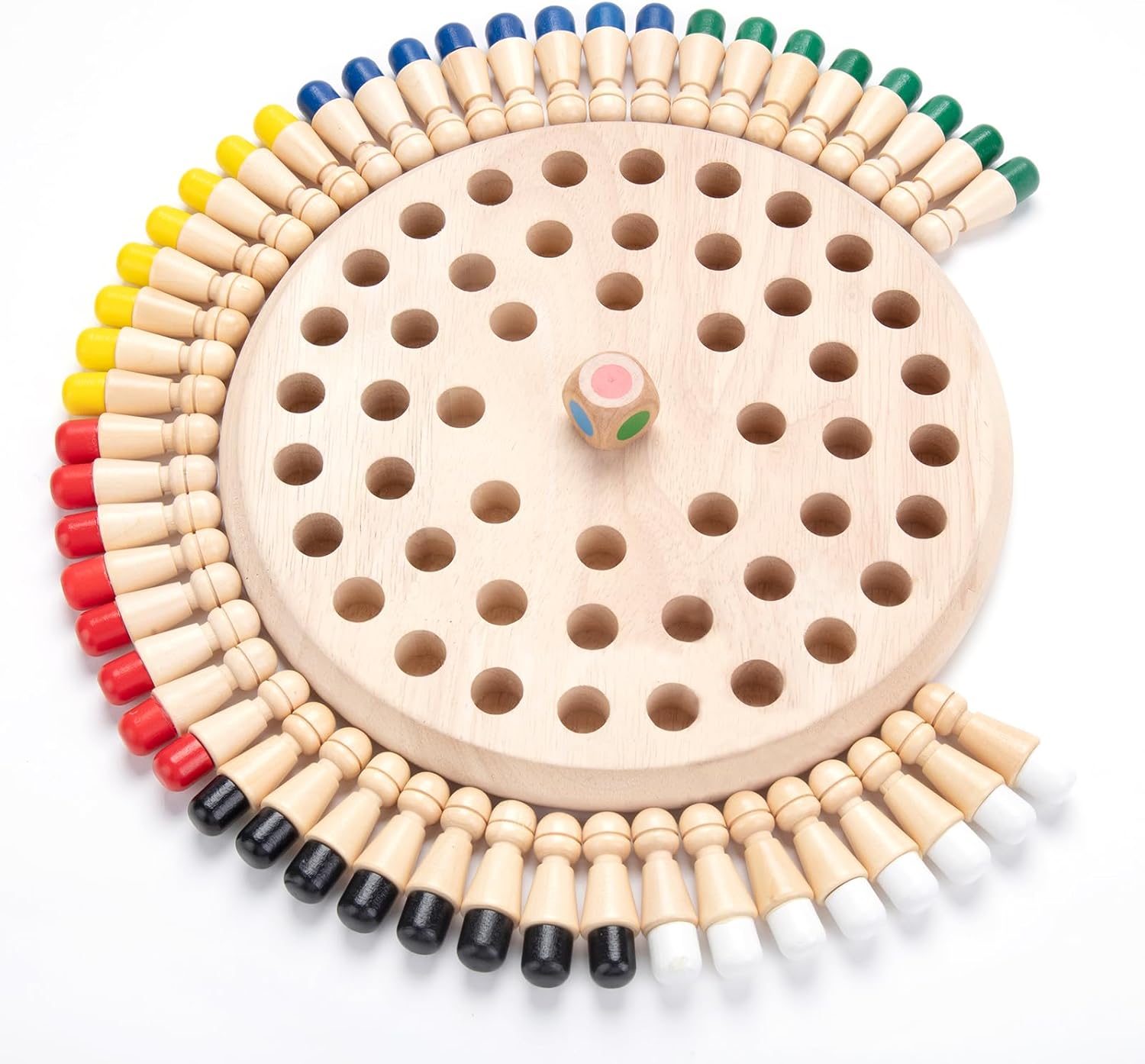 Wooden Memory Chess Matching Game: Family Board Games for Kids and Adults, Montessori Preschool Learning Educational Toy, Birthday Gift for Age 3 4 5 6 7 8+ Boy Girl