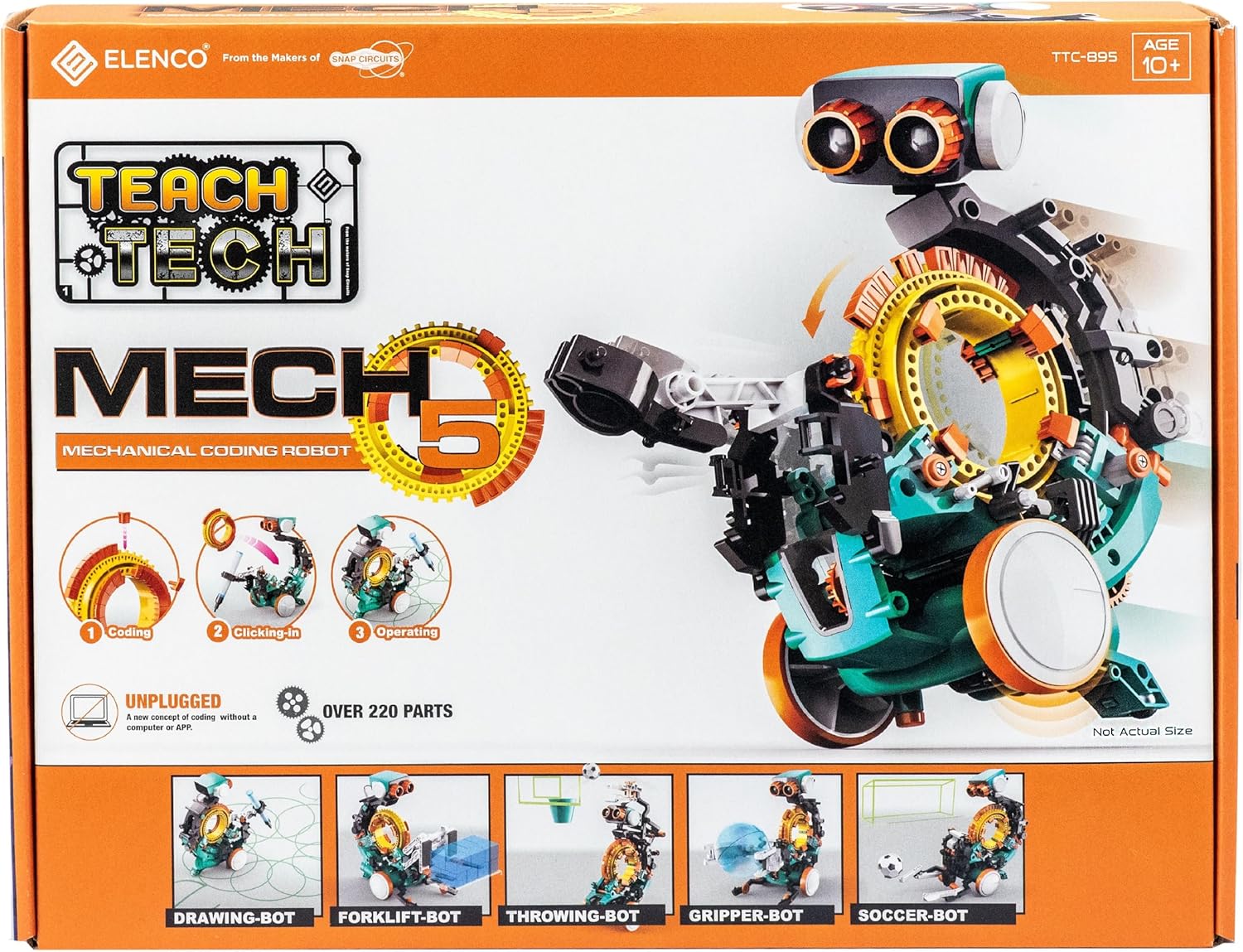 Teach Tech Mech 5, Mechanical Coding Robot